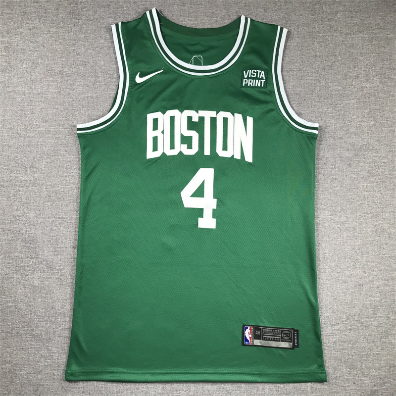 Men Boston Celtics #4 Holiday Green Nike 2025 NBA Jersey->->NBA Jersey